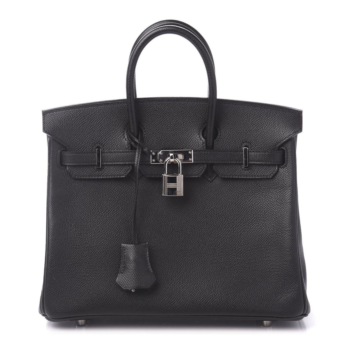 Epsom Birkin 25 Black