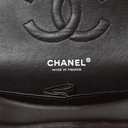 Chanel Caviar Quilted Medium Double Flap Brown 6 of 13