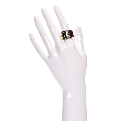 Louis Vuitton Lock Me Ring 6.5 M Amarante 2 of 5