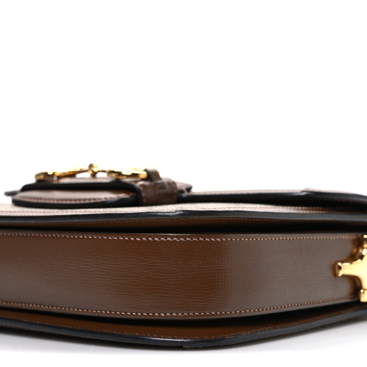 Gucci GG Supreme Monogram Horsebit 1955 Shoulder Bag Beige Brown Sugar 10 of 10
