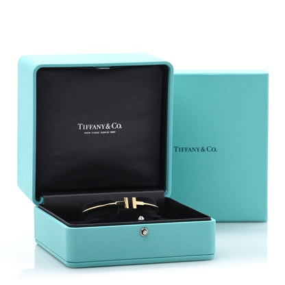 Tiffany 18K Yellow Gold T Wire Bracelet 4 of 4