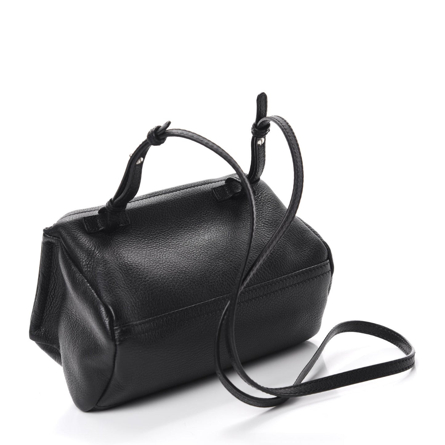 Sugar Goatskin Mini Pandora Black