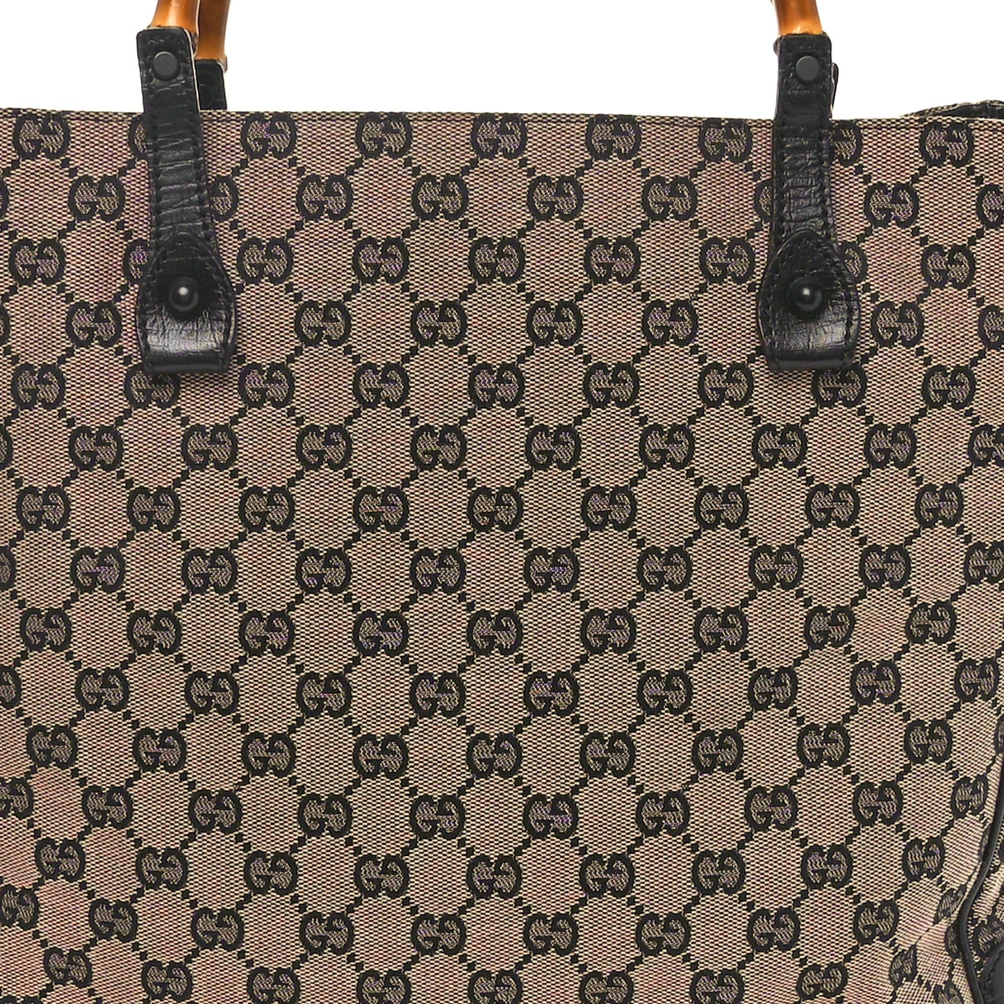 Monogram Bamboo Handle Bag Pink