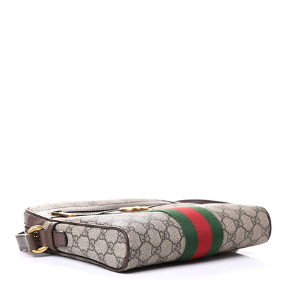 Gucci GG Supreme Monogram Web Small Ophidia Messenger Bag Brown 4 of 6
