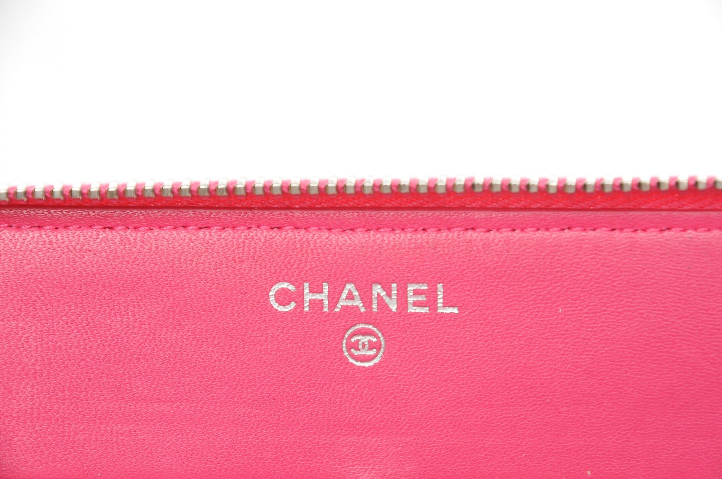 Lambskin Quilted Travel Case Pink