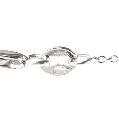 Roberto Coin 18K White Gold Diamond .42ctw Circle Pendant Necklace 5 of 5