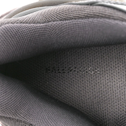 Balenciaga Fabric Mesh Clear Sole Fluo Mens Triple S Sneakers 42 Grey Black 7 of 8