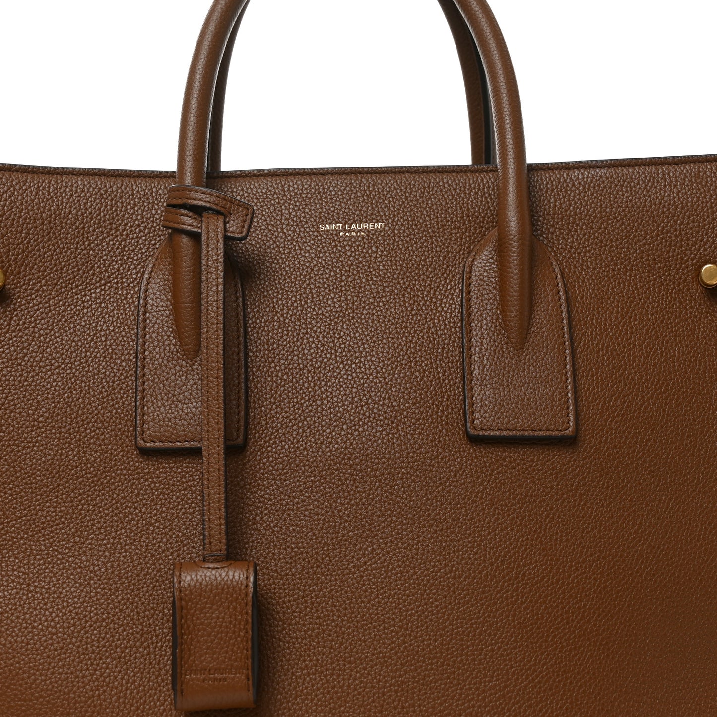 Grained Calfskin Large Souple Sac De Jour Cinnamon