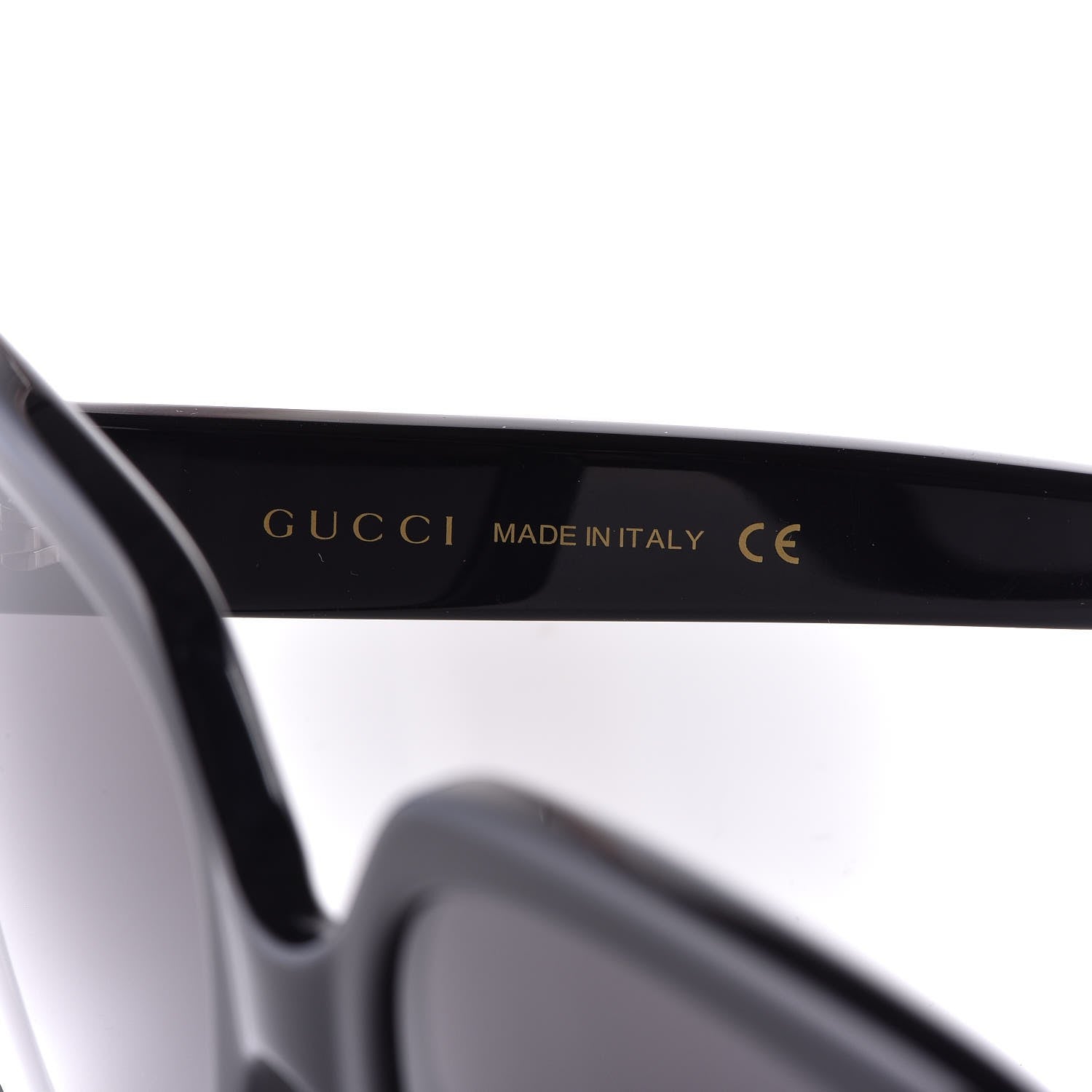 Gucci Acetate Square Frame GG0096S Sunglasses Black 5 of 8
