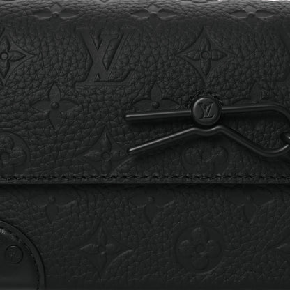 Louis Vuitton Taurillon Monogram Steamer Wearable Wallet Black 8 of 13