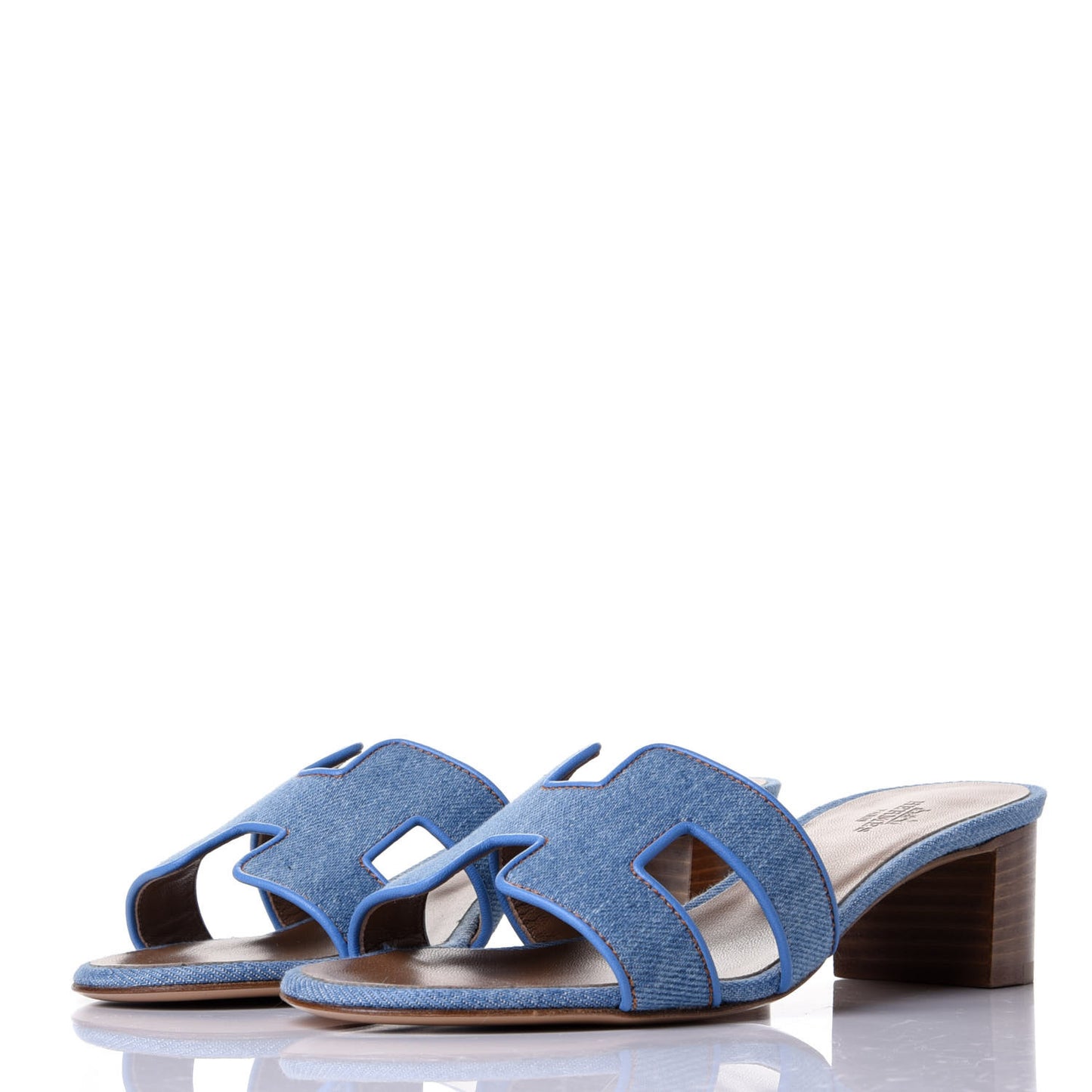 Denim Oasis Sandals 36 Bleu Clair