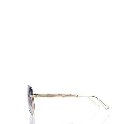 Gucci Bamboo Aviator GG 4276/S Sunglasses Gold 3 of 4