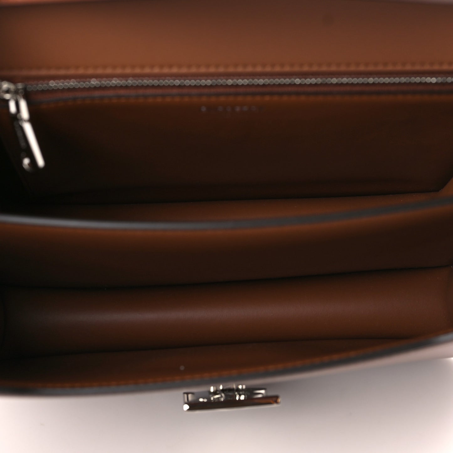 Calfskin Medium TB Bag Brown