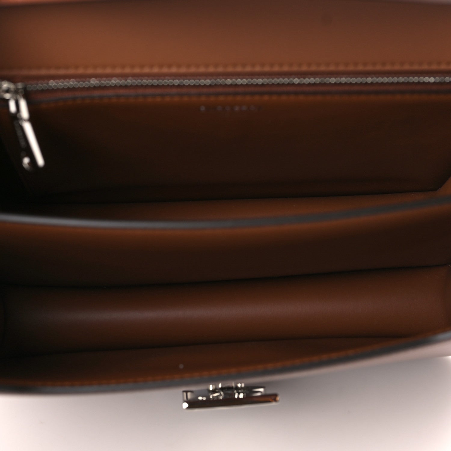 Burberry Calfskin Medium TB Bag Brown 4 of 7