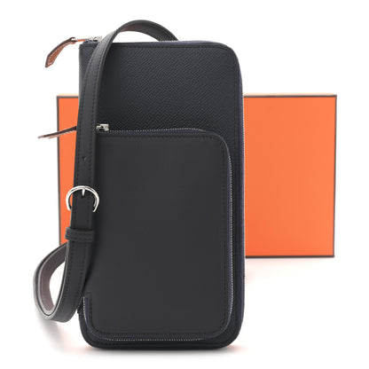 Hermes Epsom Swift Nouveau To Go Wallet Bleu Indigo 10 of 10