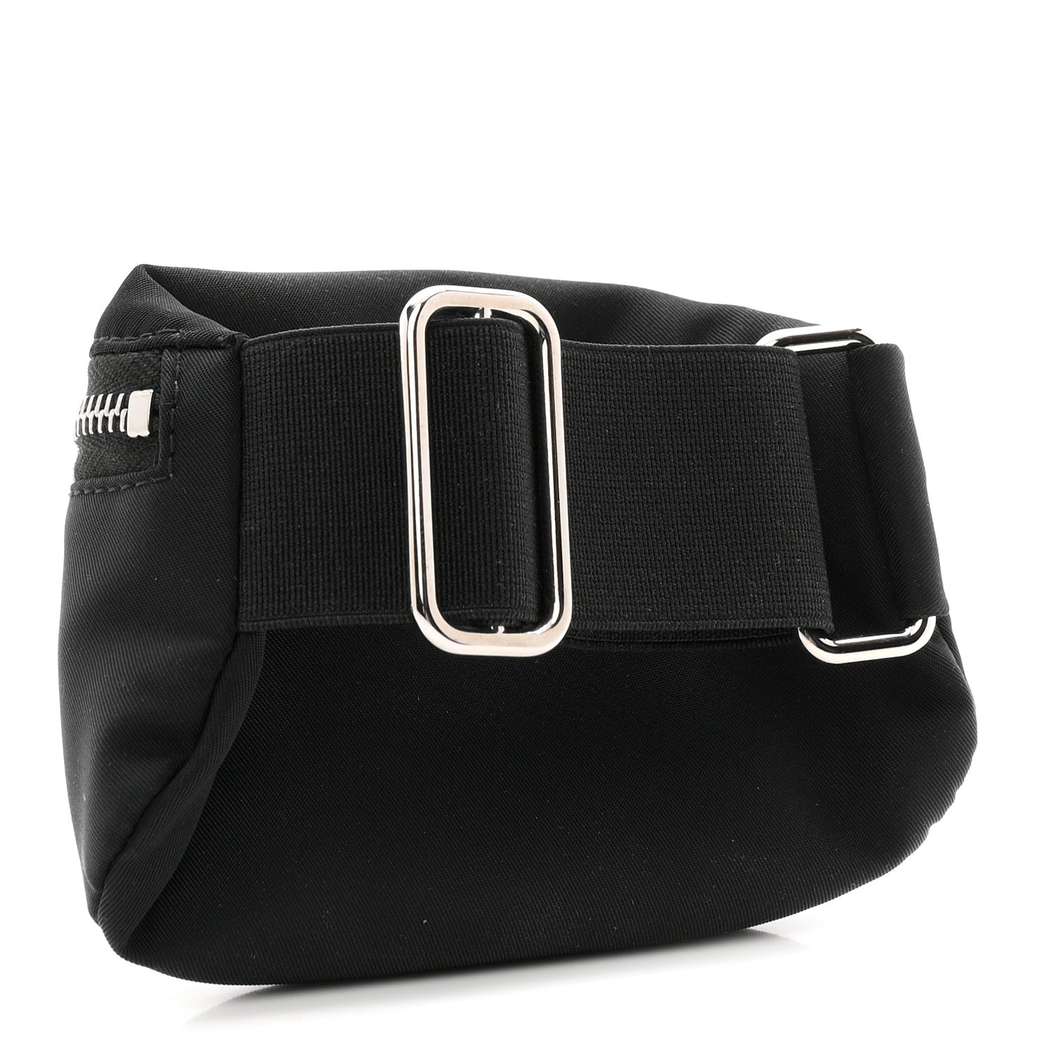 Prada Tessuto Nylon Wrist Pouch Black 3 of 9