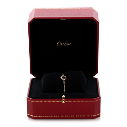 Cartier 18K Pink Yellow White Gold Trinity Bracelet 4 of 4
