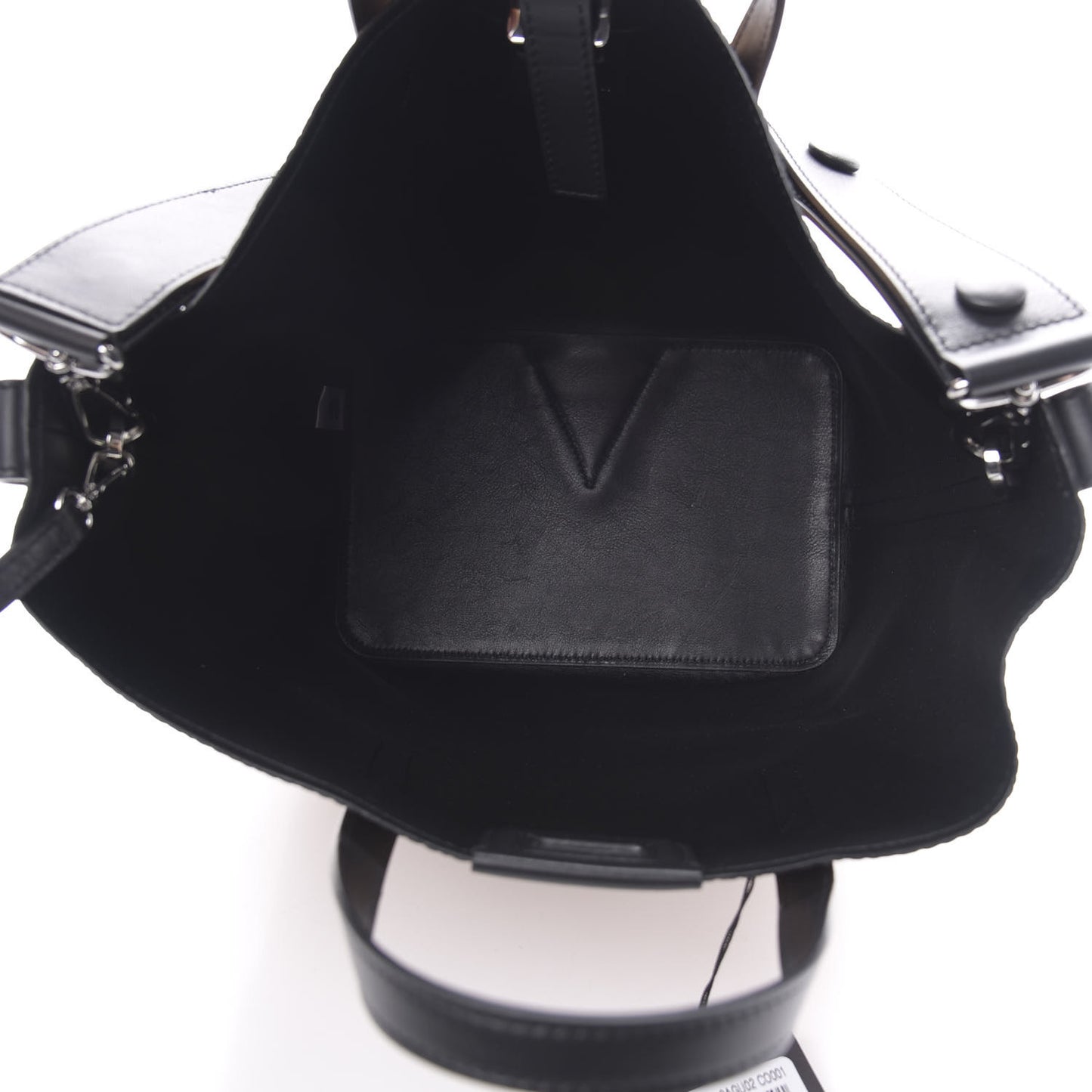 Visetos Small Gunta Shopper Cognac Black