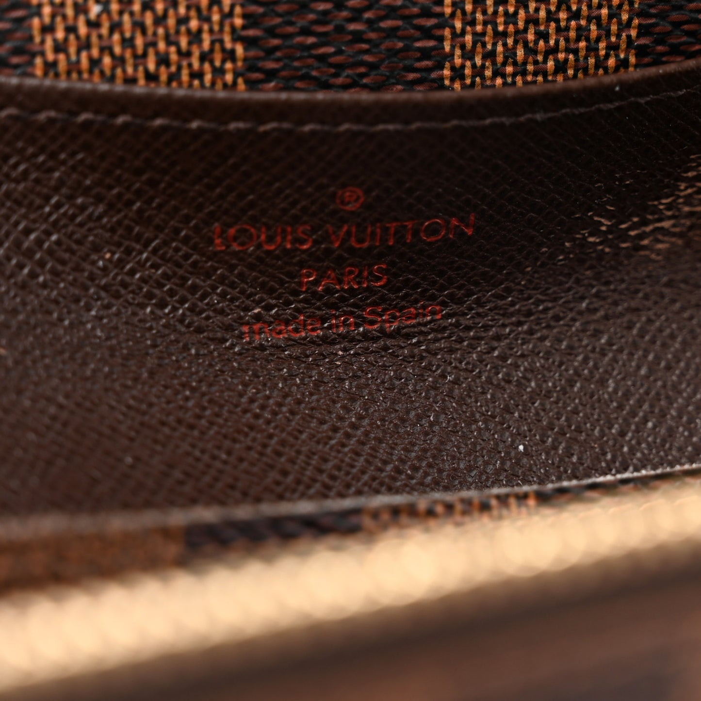 Damier Ebene Emilie Wallet