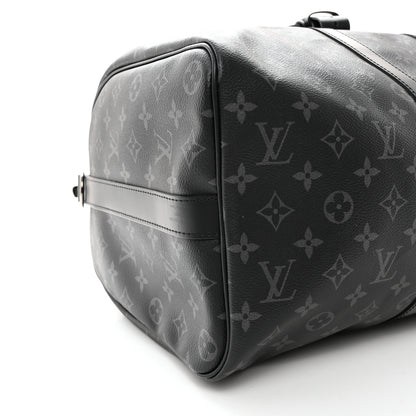 Louis Vuitton Monogram Eclipse Keepall Bandouliere 45 7 of 8