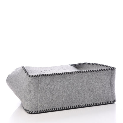 Stella McCartney Eco Felt East West Tote Smoke Slate 5 of 12