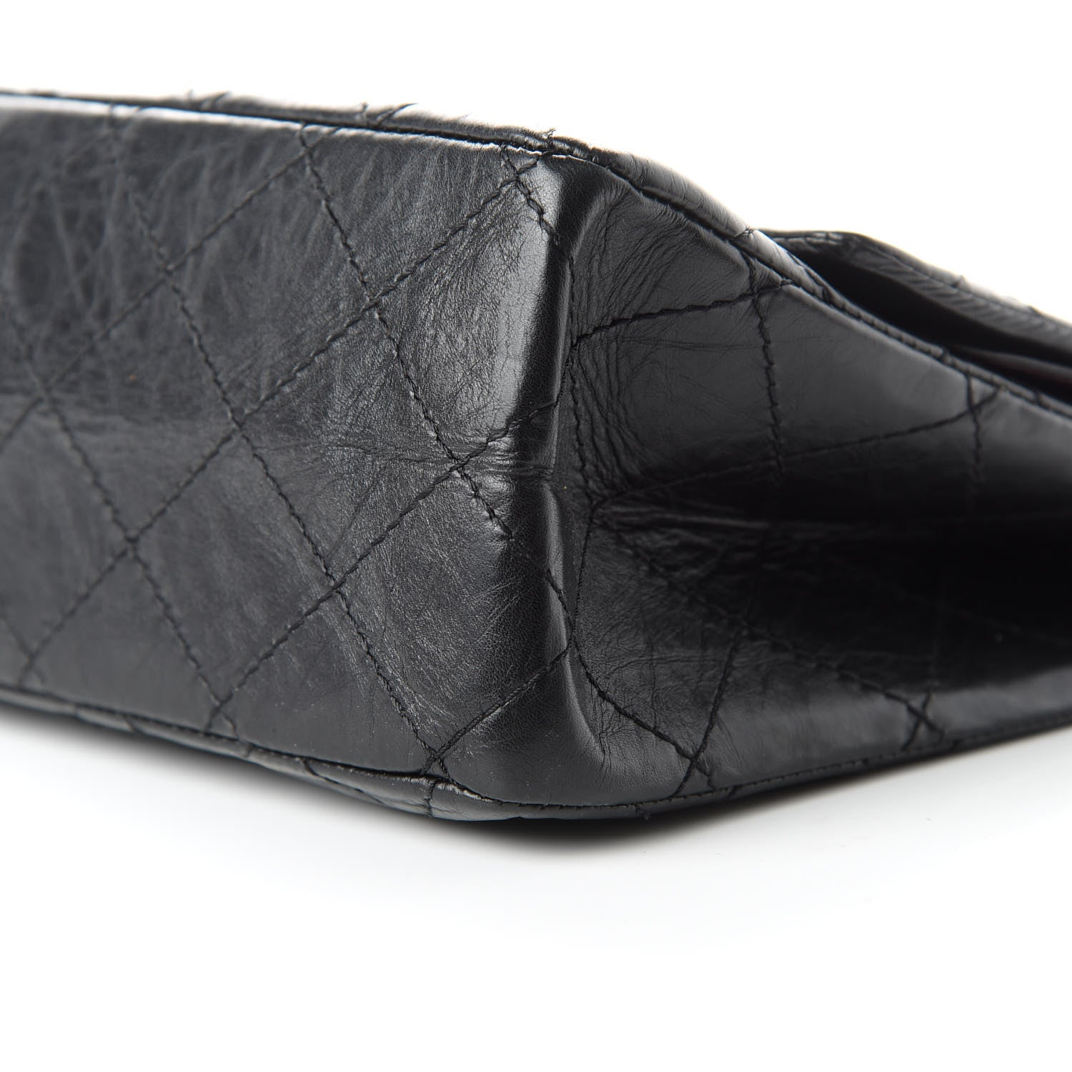 Chanel Aged Calfskin Quilted 2.55 Reissue 227 Flap Black 8 of 10