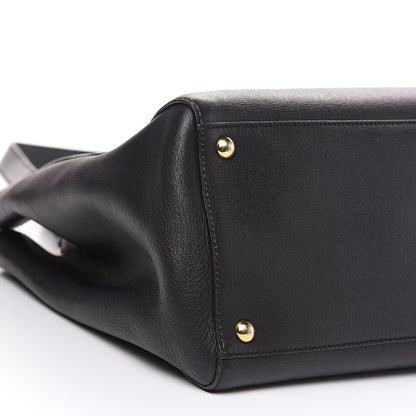 Fendi Vitello Elite Regular 2Jours Tote Black 9 of 12