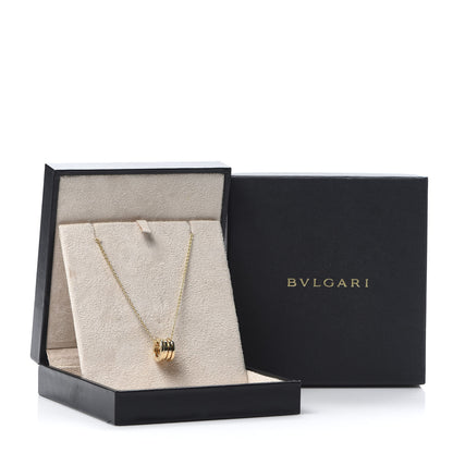 Bulgari 18K Yellow Gold B.Zero1 Pendant Necklace 8 of 8