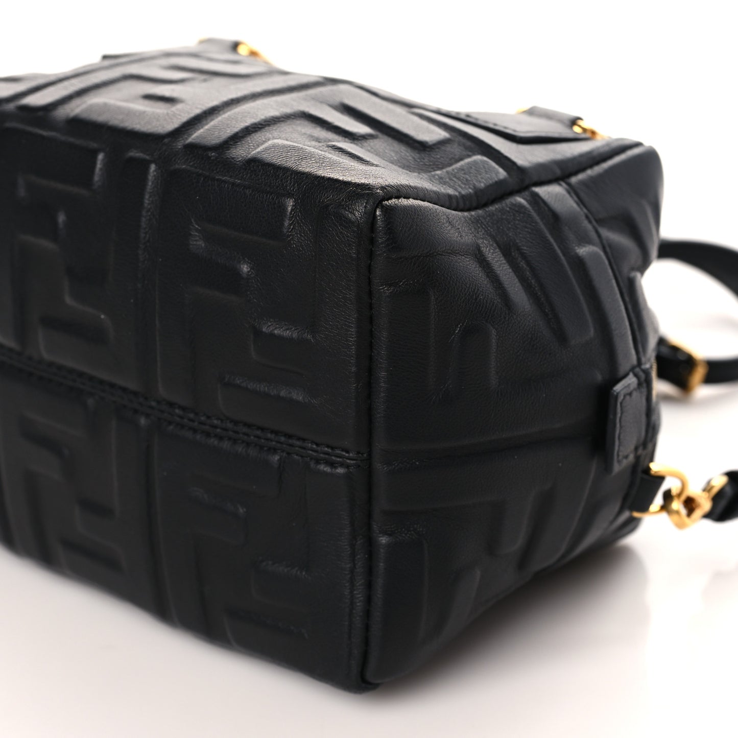Nappa FF 1974 Embossed Mini Boston Black