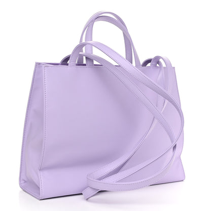 Telfar Vegan Leather Medium Shopping Bag Lavender 3 of 10