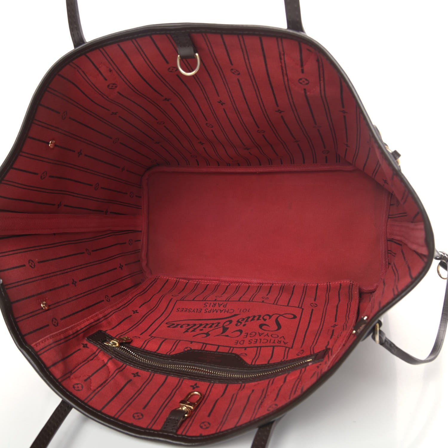Louis Vuitton Damier Ebene Neverfull MM 4 of 6