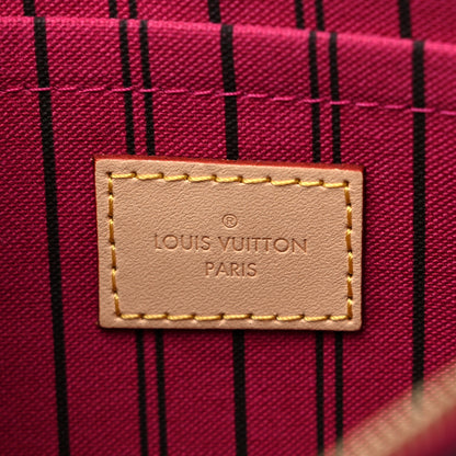 Louis Vuitton Monogram Neverfull MM GM Pochette Pivoine 6 of 6