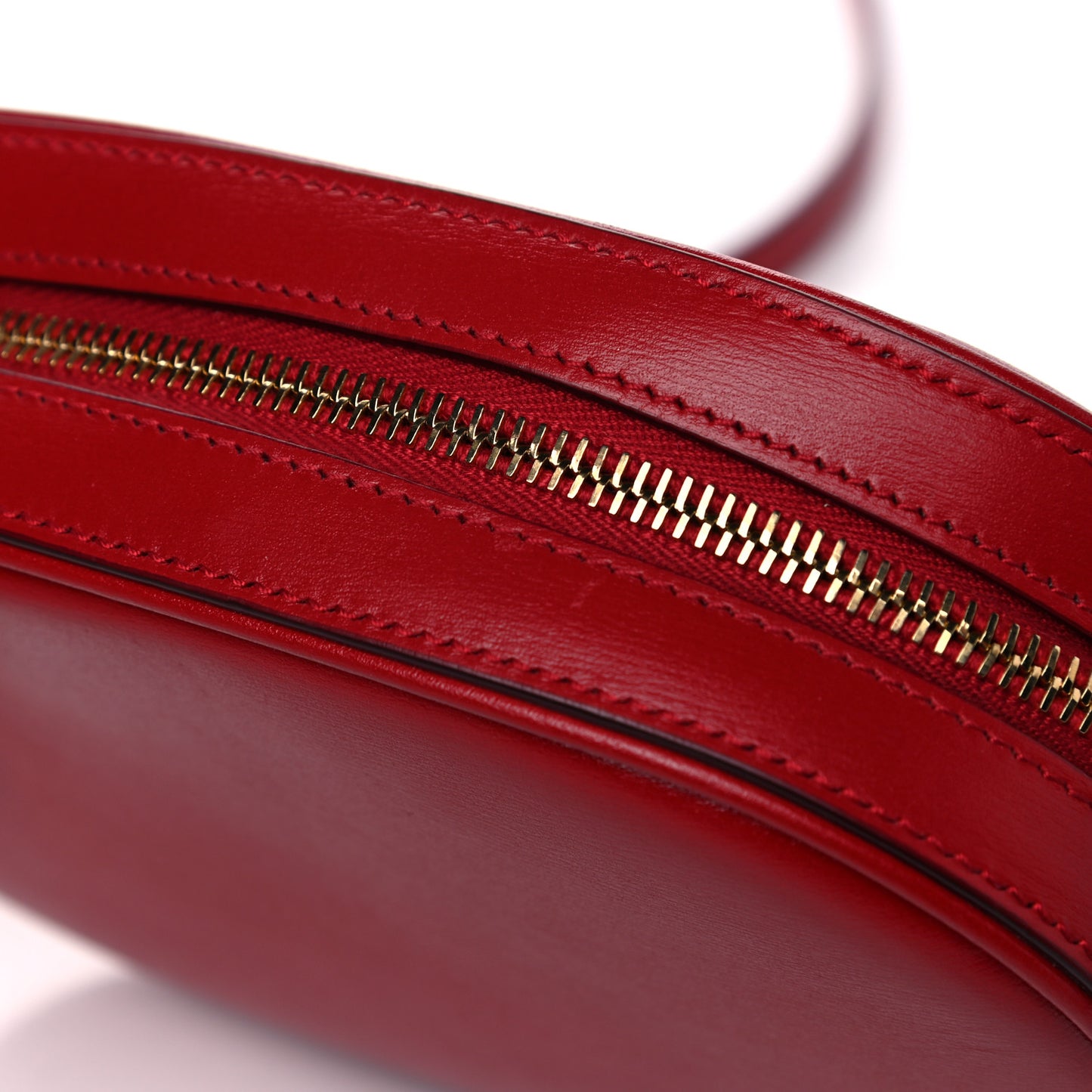 Calfskin Le 61 Camera Bag Red