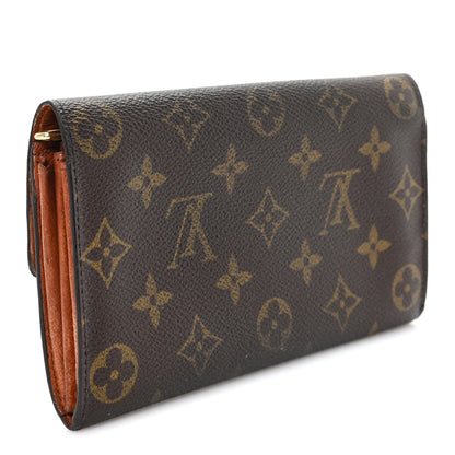 Louis Vuitton Monogram Sarah Wallet 3 of 8