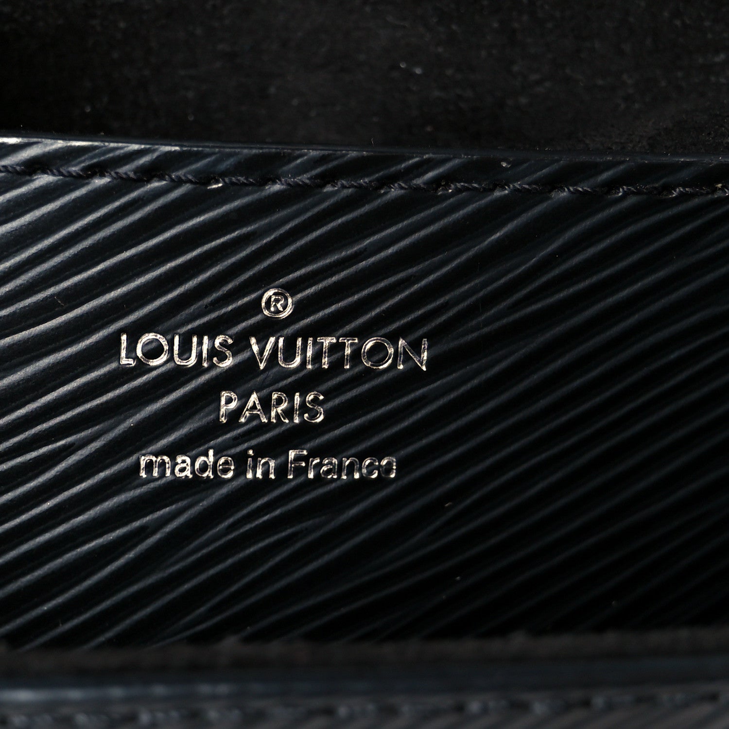 Louis Vuitton Epi Whipstitch Heart Twist Shoulder Bag MM Black 7 of 11