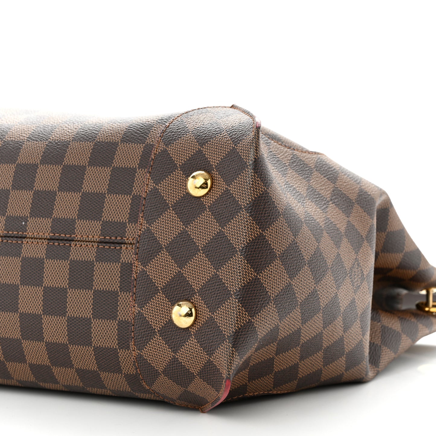 Damier Ebene Caissa Hobo Cherry