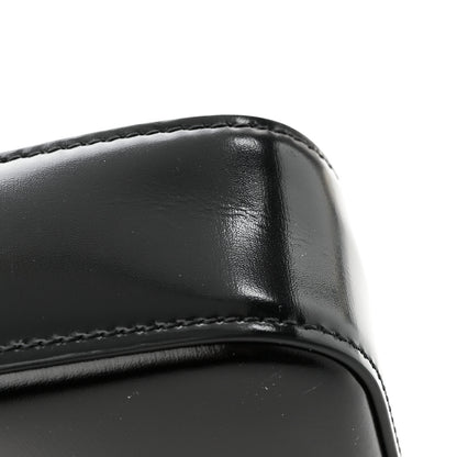 Celine Shiny Calfskin Triomphe Shoulder Bag Black 12 of 15