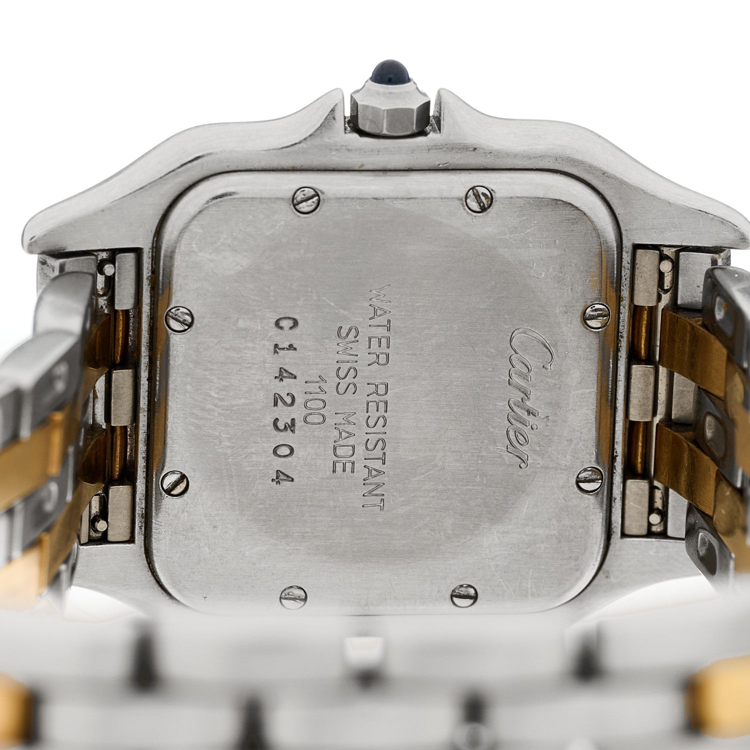 Cartier Stainless Steel 18K Yellow Gold 27mm Panthere Quartz Watch 4 of 5