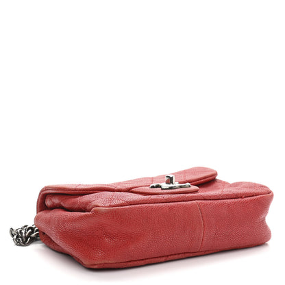 Chanel Caviar Quilted Mini Simply CC Flap Red 4 of 12