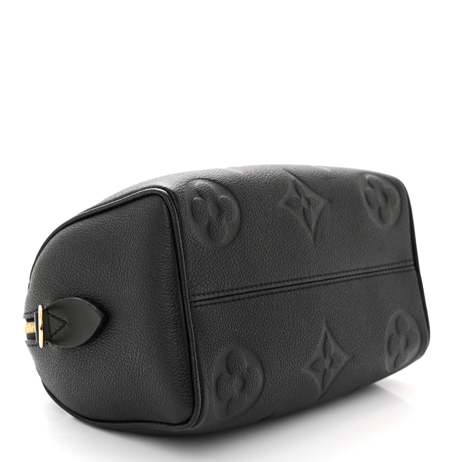 Louis Vuitton Empreinte Monogram Giant Speedy Bandouliere 20 Black 4 of 9