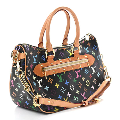 Louis Vuitton Monogram Multicolor Rita Black 3 of 9