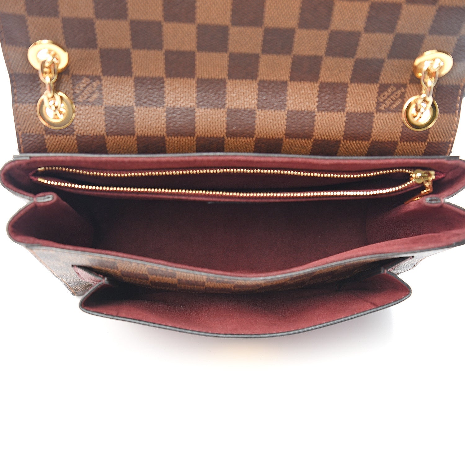 Louis Vuitton Damier Ebene Vavin PM Bordeaux 4 of 10