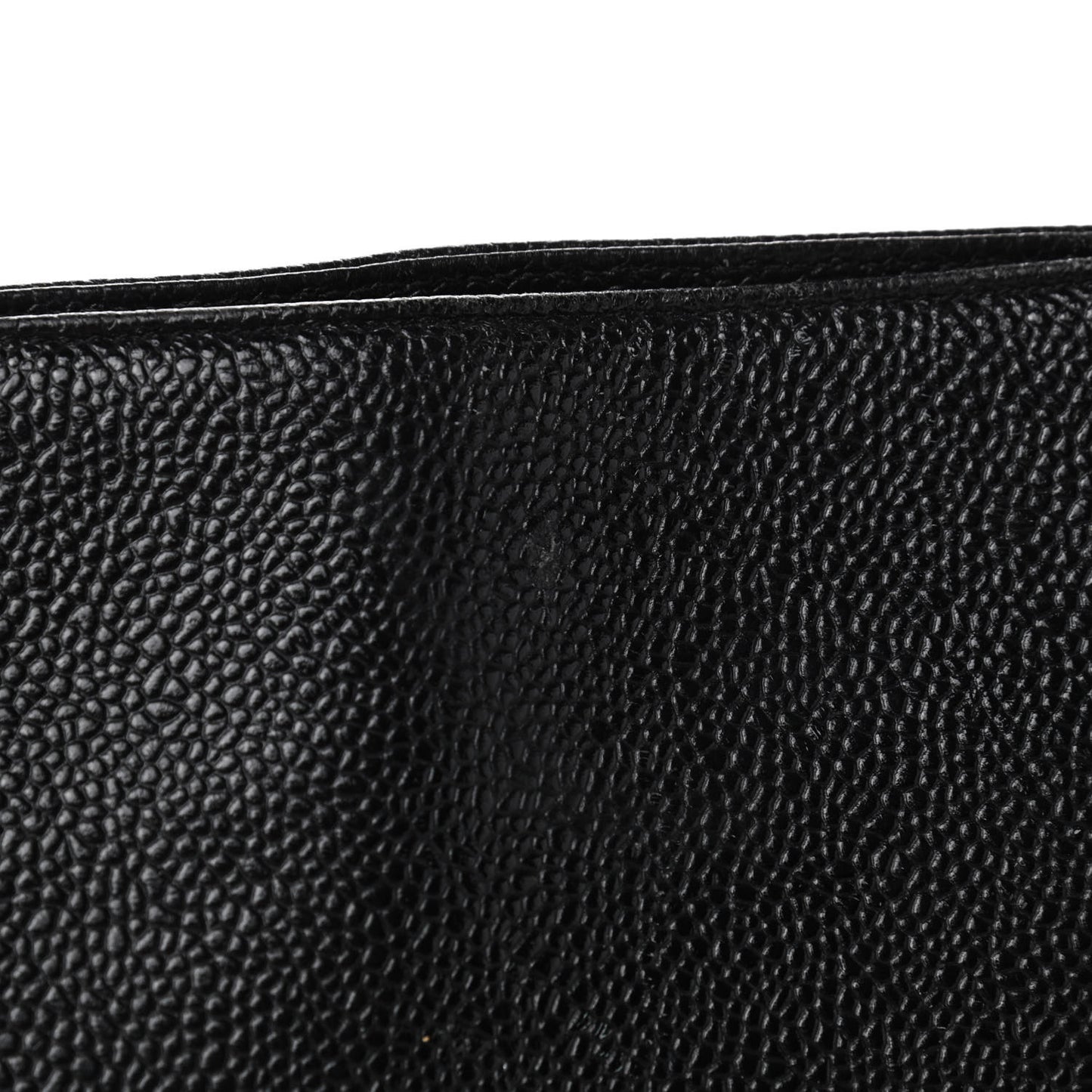 Caviar CC Shoulder Bag Black