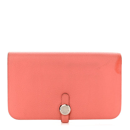 Hermes Togo Dogon Duo Wallet Rose Jaipur 1 of 10