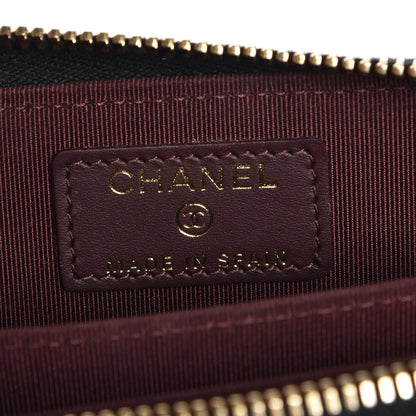 Chanel Caviar Quilted Zip Coin Purse Black 6 of 8
