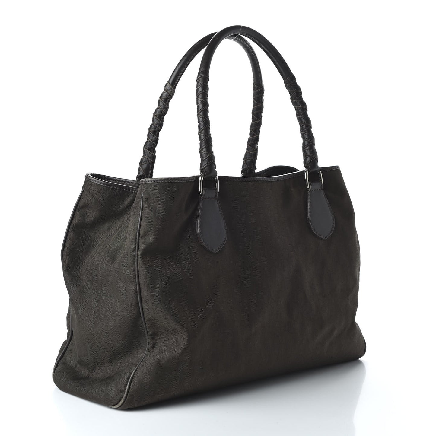 Nylon Monogram Lovely Tote Brown