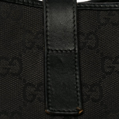 Gucci Monogram Small Jackie O Hobo Black 25 of 33