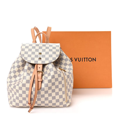 Louis Vuitton Damier Azur Sperone Backpack 11 of 11