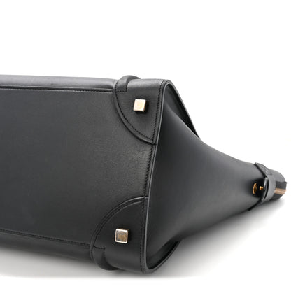 Celine Smooth Calfskin Mini Luggage Black 10 of 10