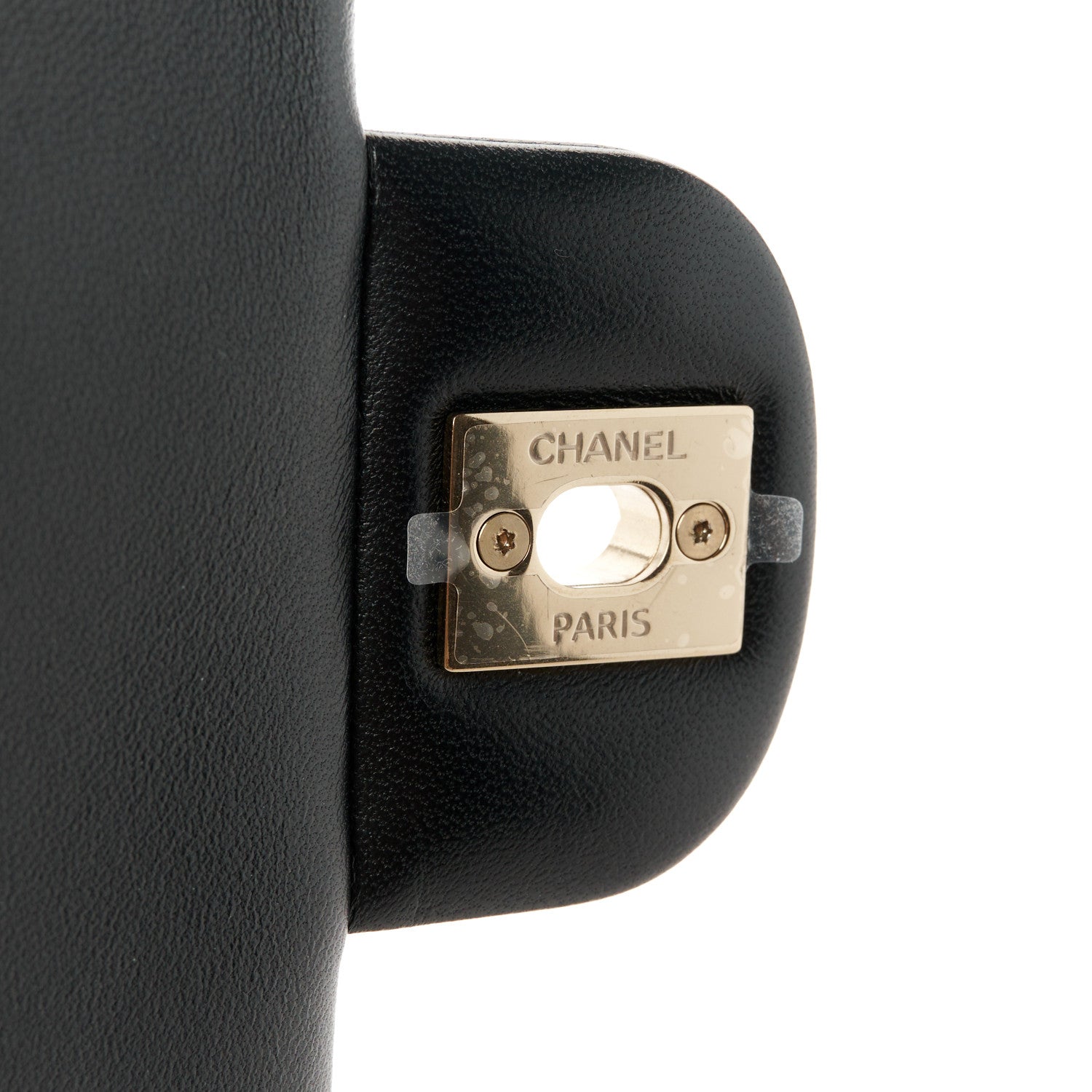 Chanel Lambskin Quilted Mini Rectangular Flap Black 7 of 12